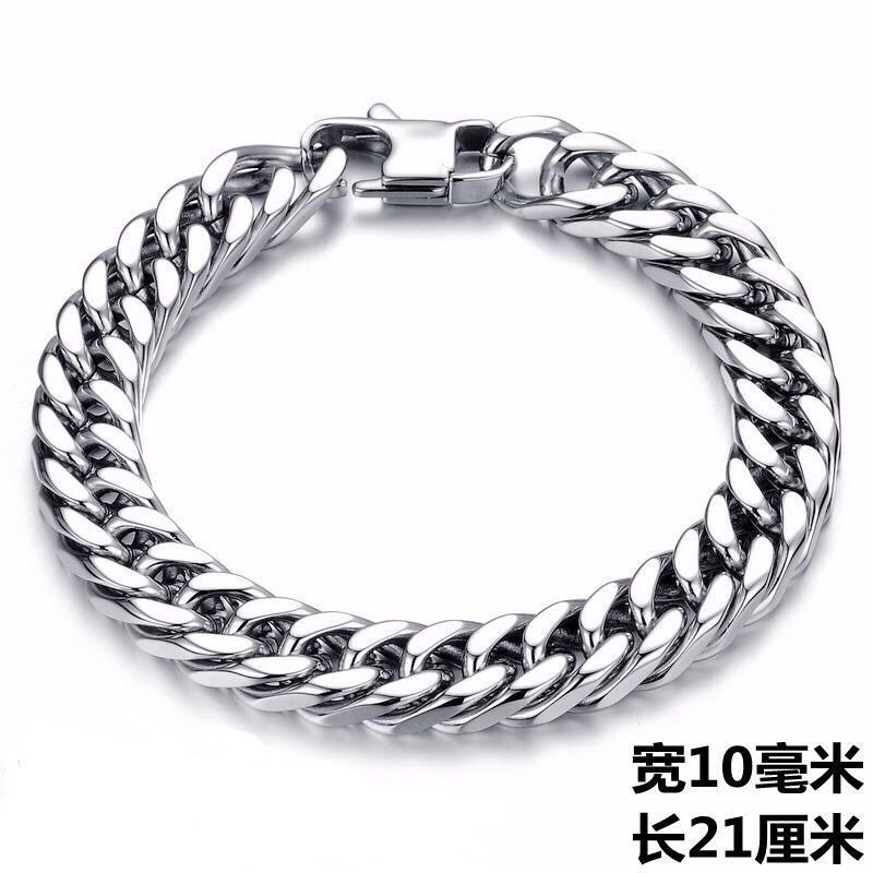 初逅钢丝球手镯稀奇古怪的八万一钛钢缠绕手链男士李易峰同款潮男个性
