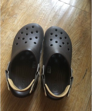 大码大头鞋男夏新洞洞鞋大码男鞋特林克骆格沙滩男女鞋情侣中性凉拖鞋