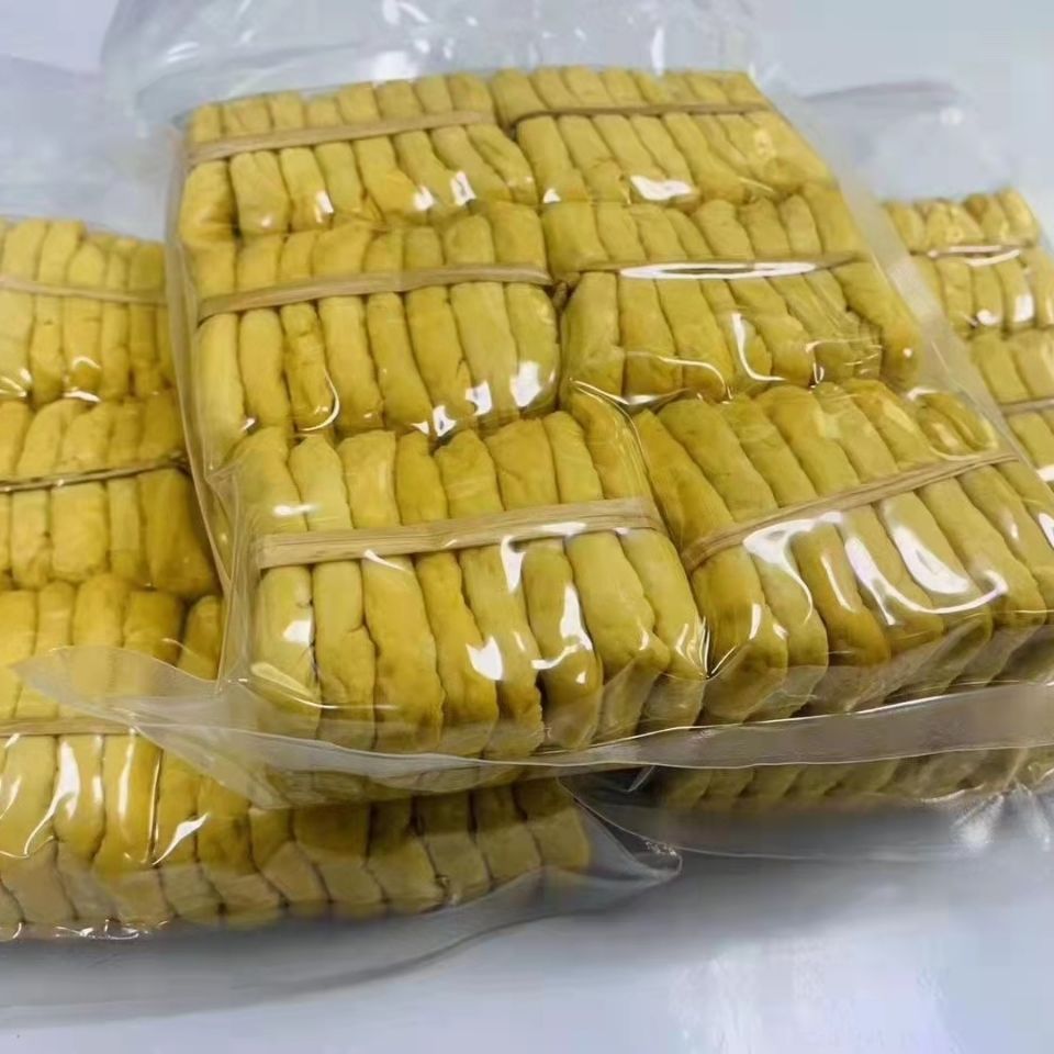 平远客家梅州平远特产正宗热柘豆干广东省内发货1000克 捆扎600克