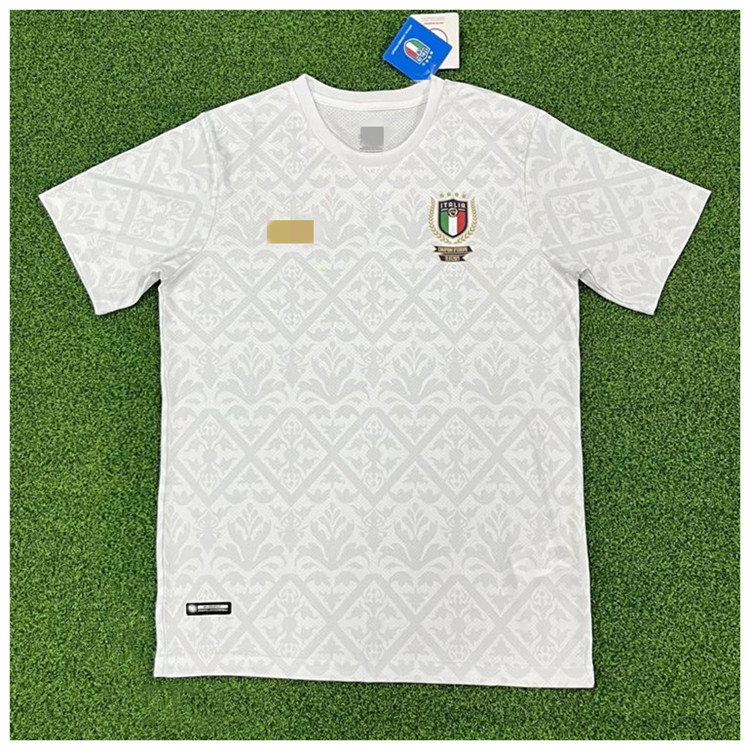 新款意大利球衣2022世界杯队足球服17号因莫比莱若日尼奥定制 白色