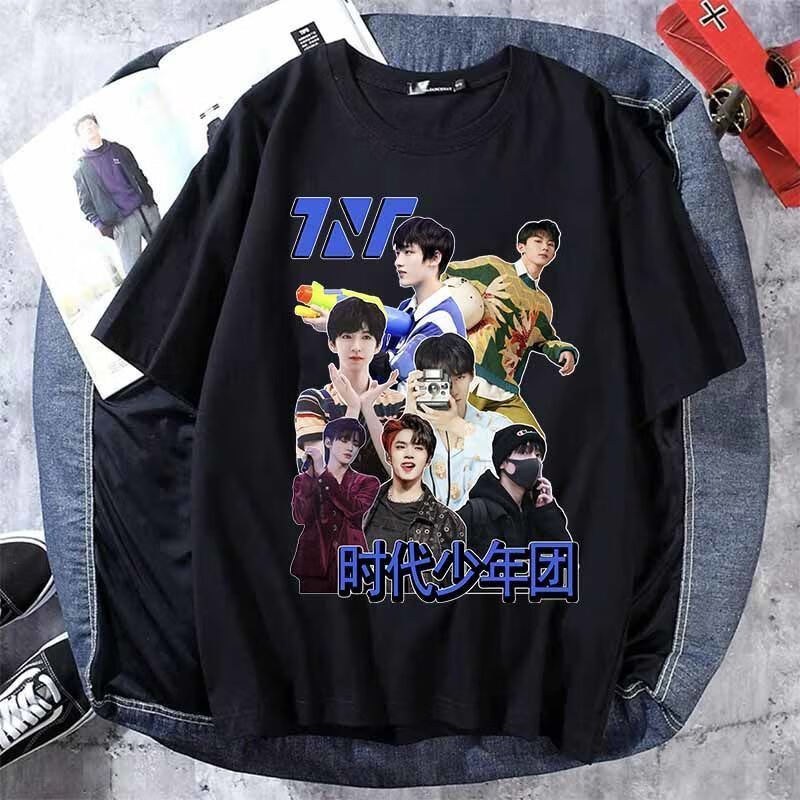 【京选】刘耀文应援服 时代少年团tnt周边应援服衣服女刘耀文同款短袖