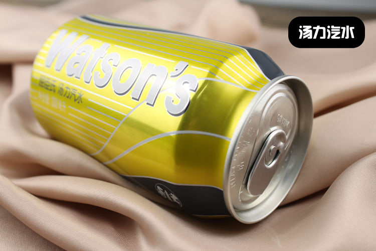 汽水watsons苏打水鸡尾酒配料香草味苏打水330ml8听装莫吉托苏打水330
