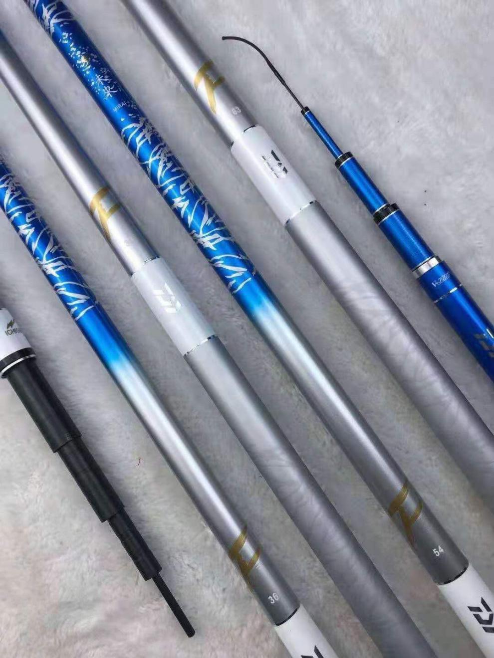 【大物克星】达瓦鱼竿一击未来超轻超细超硬鱼竿十大品牌19调高碳超轻