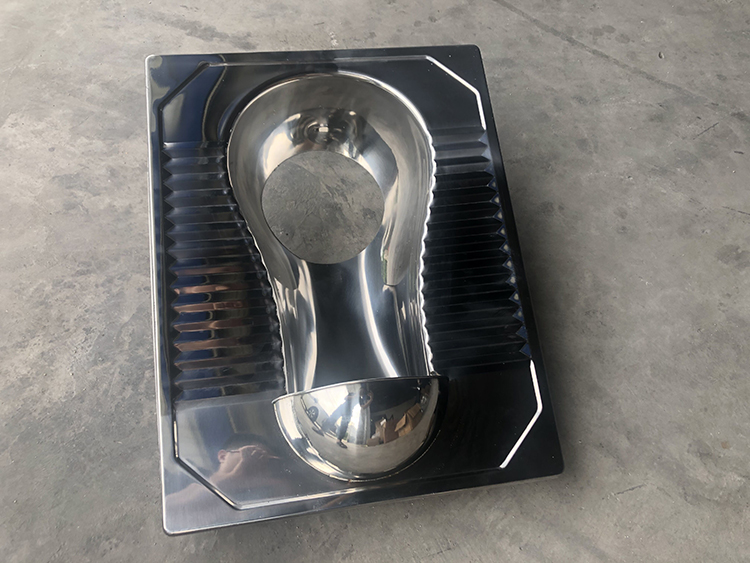 304不锈钢蹲便器农村旱厕蹲便器免冲水厕所蹲坑蹲便大便器便池 蹲便加