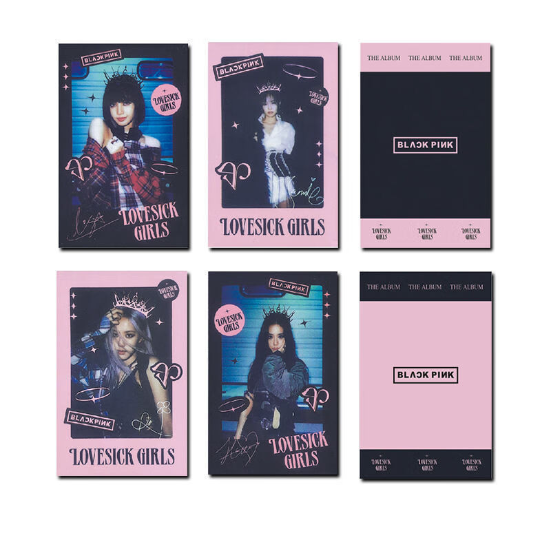 blackpink专辑小卡applemusic preorder日本特典卡片官方自制同款