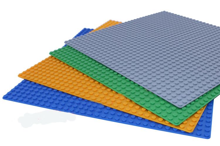 通用板底板小颗粒马路街道超大地板儿童房积木墙拼装玩具生日礼物 51.