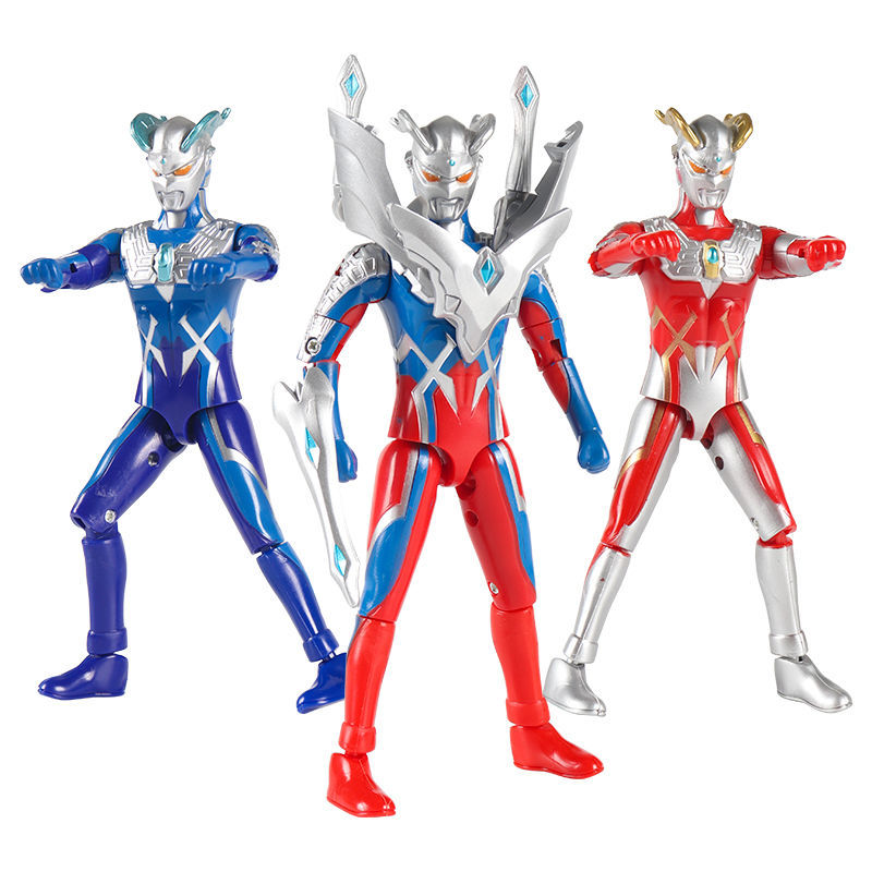 男孩玩具礼物捷德欧布银河赛罗超可动奥特曼超多关节可动人偶17关节特