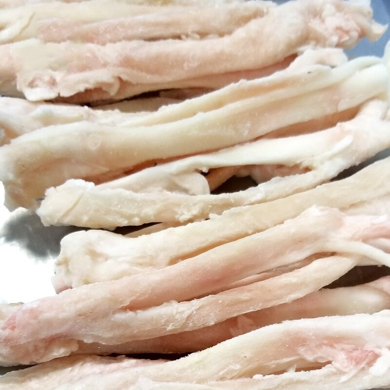 【顺丰发货】新鲜猪蹄筋猪脚筋前脚蹄筋 脚筋中断无枝丫 2斤赛卡伊