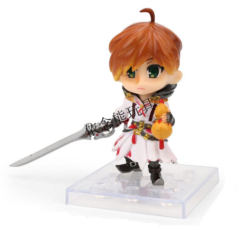 王者荣耀玩具人物模型王者荣耀装饰摆件q版猴子李白韩信凯亚瑟男女生