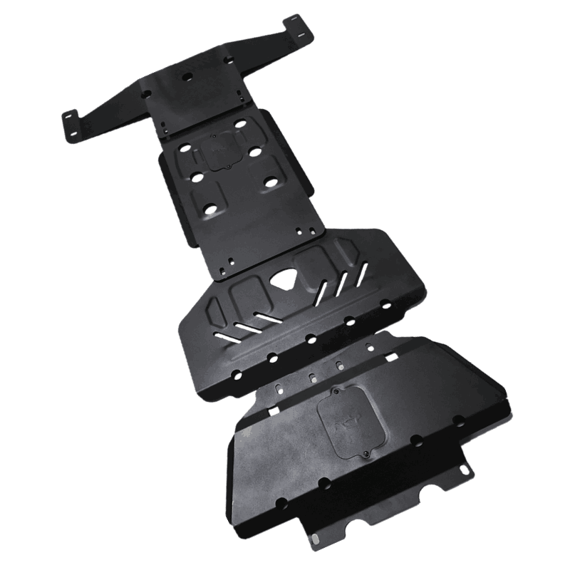 t70发动机下护板t60车底防护板t90底盘装甲油底壳挡泥板 7件套 锰钢2