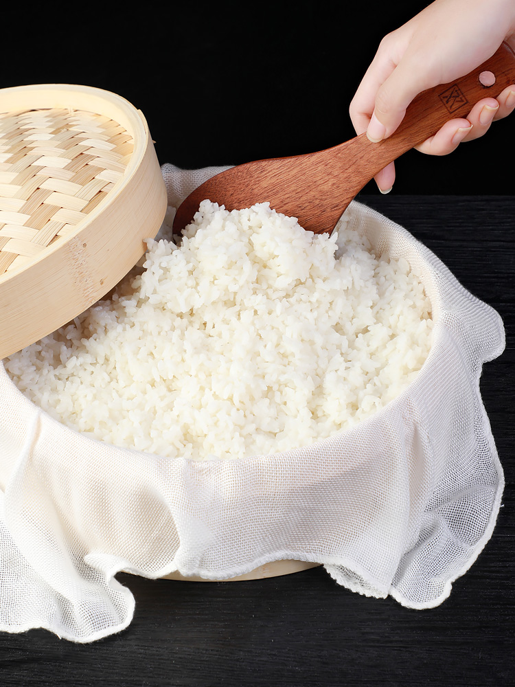 纱布蒸笼布蒸包子蒸笼垫子蒸布纯棉笼屉布不粘家用馒头圆形蒸饭布