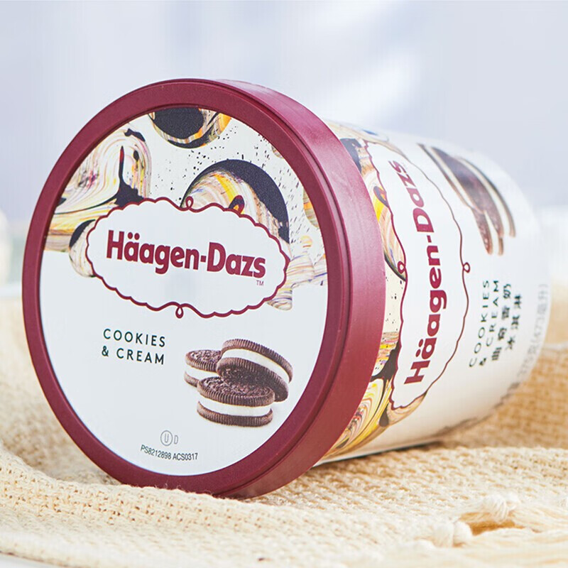 哈根达斯大杯装冰淇淋 草莓口味392g473ml【图片 价格 品牌 报价】