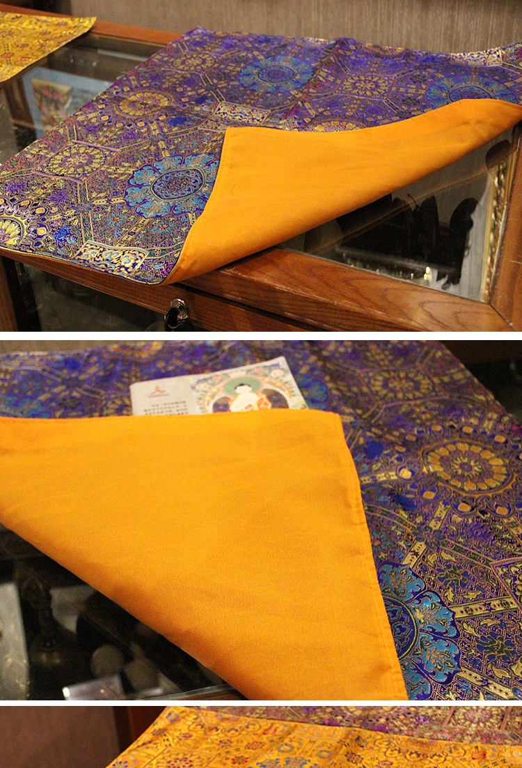 【品质好物】藏式布料茶几民族风布艺桌布居家供桌台布方形放佛书小垫