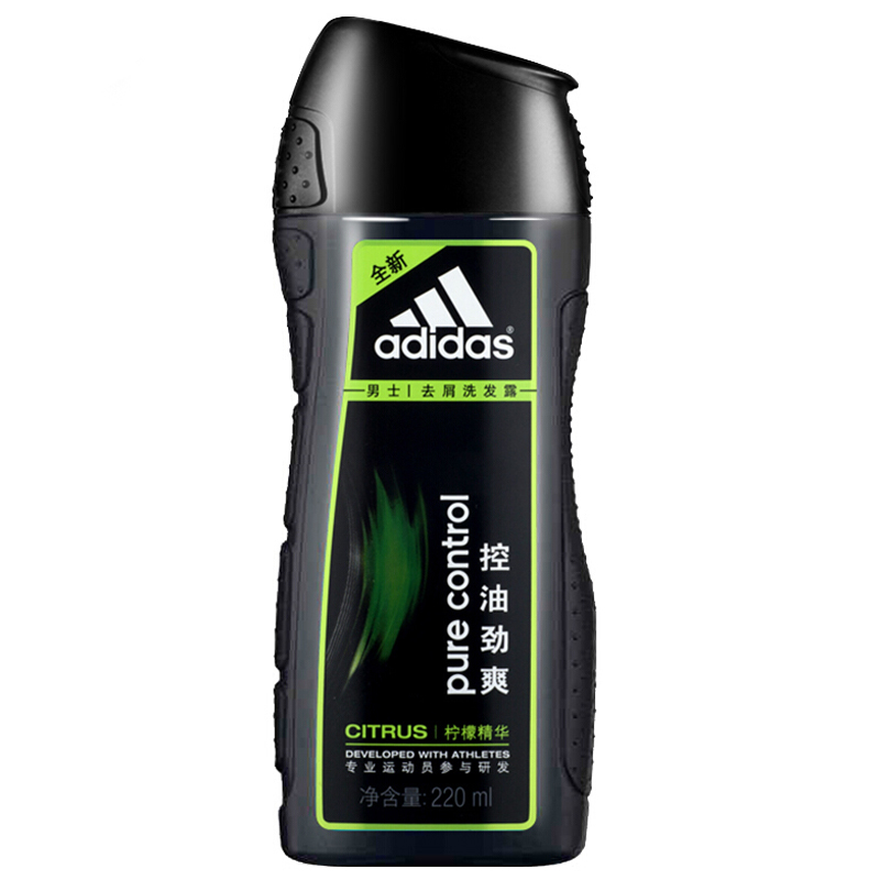 阿迪达斯(adidas) 男士洗发水控油去屑洗发露沐浴多效水润活力酷爽多