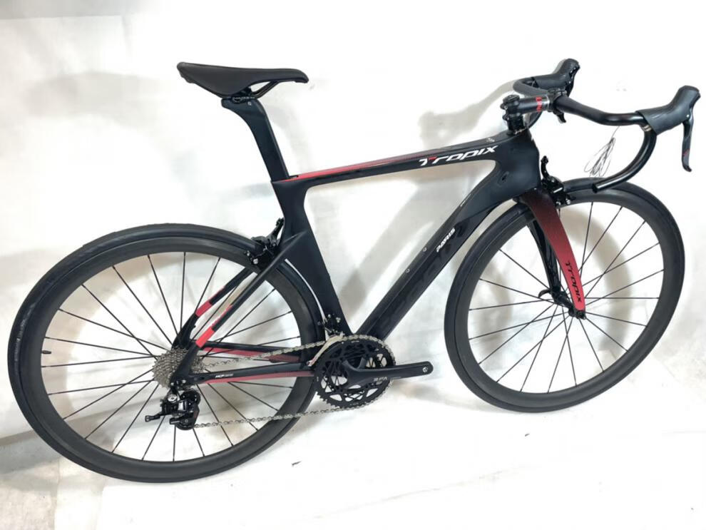 tropix paris烈风巴黎全新车架碳纤维公路车破风架前叉特价 46码