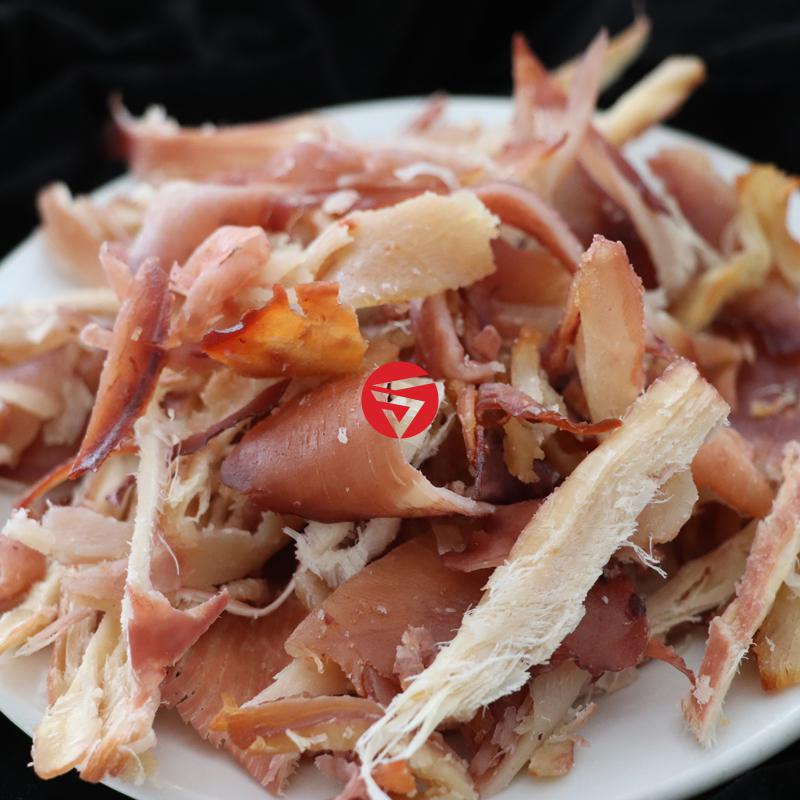 边角料零食即食鱿鱼片手撕鱿鱼条特产小吃海 原味鱿鱼碎款500g【图片