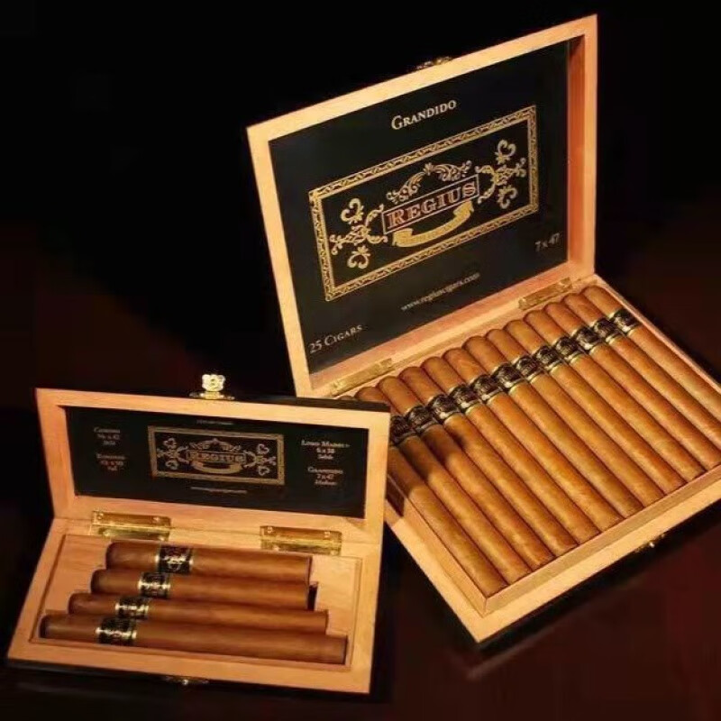 古巴雪茄特香蒙特雪茄盒玻多瓦尔茶雪茄盒烟批发何雪茄批发 2支细