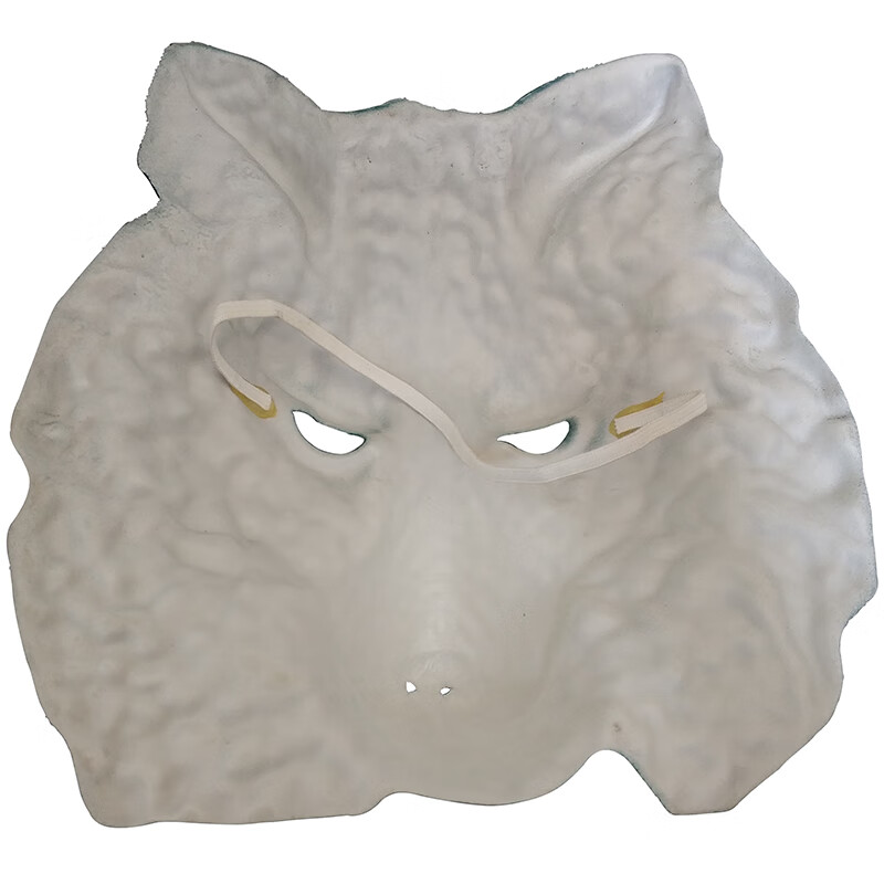 狼人头套 万圣节面具动物面具恶狼魔狼大灰狼面具头套成人狼人狼头