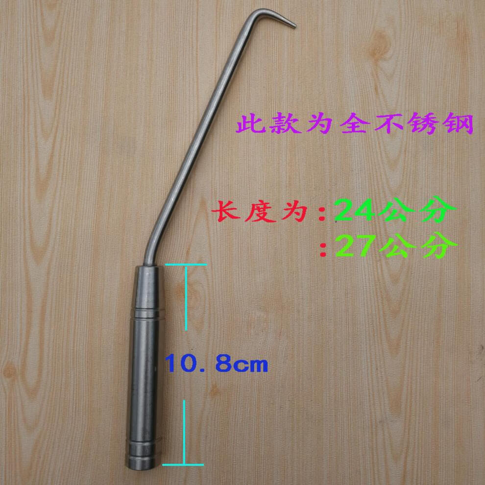 扎钩麻花钢扎勾桩心钢钢筋钩不锈钢手柄钢筋扎钩钢筋绑扎勾桩心钢28