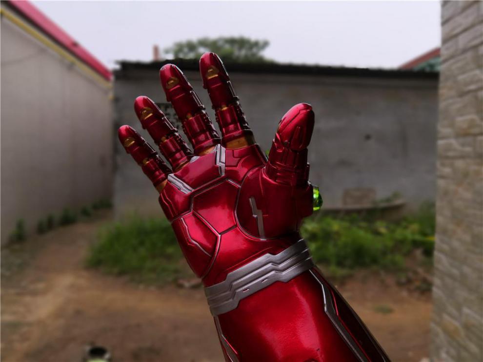 灭霸手套可动手指 灭霸手套钢铁侠无限宝石发光可拆卸儿童成人漫威