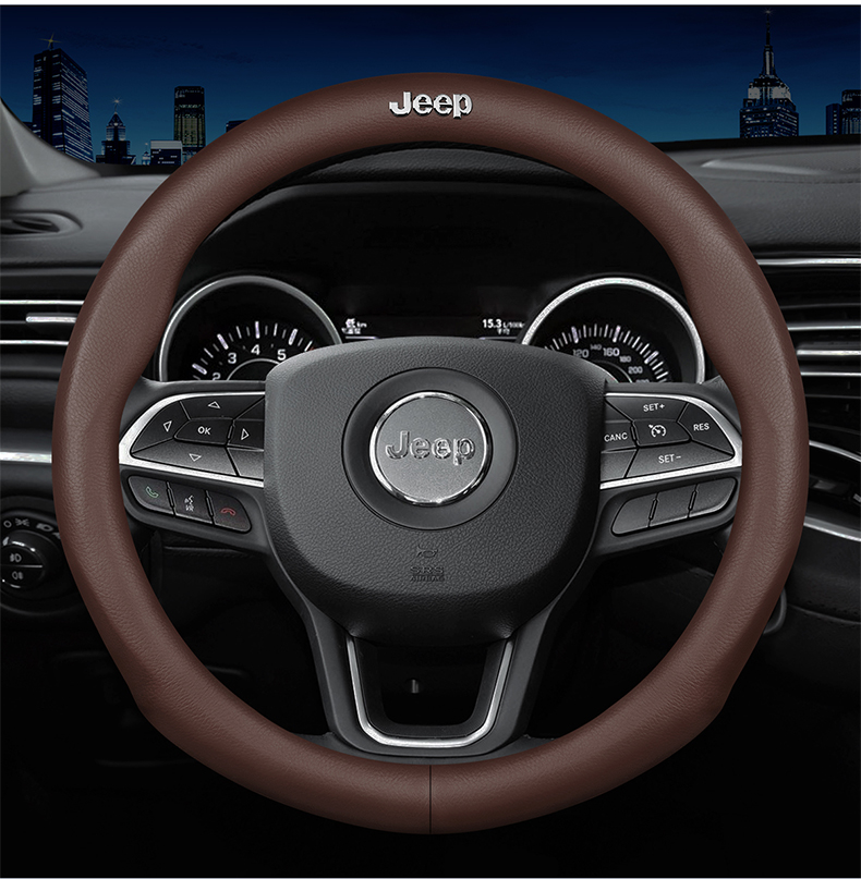 适用于吉普jeep方向盘套指南者大切若基牧马人自由侠自由光客指挥官把