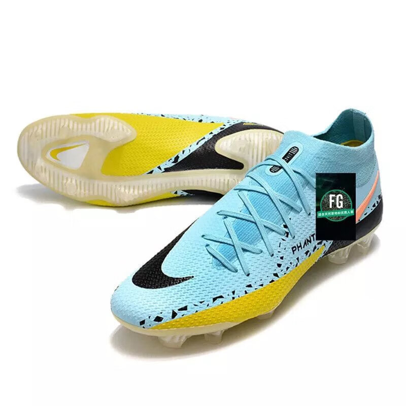 gt2 elite fg高端天然草足球鞋gt二代超跑防水全针织fg长钉足球鞋 gt2