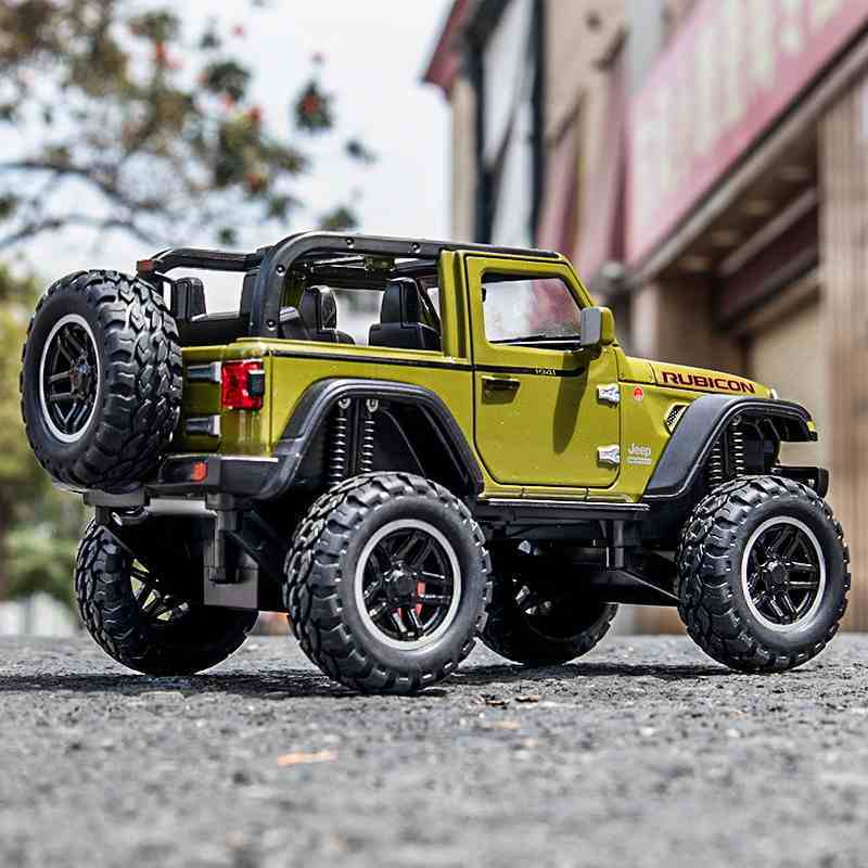 jeep合金车模吉普小汽车玩具仿真车模型越野车大号儿童玩具车男孩