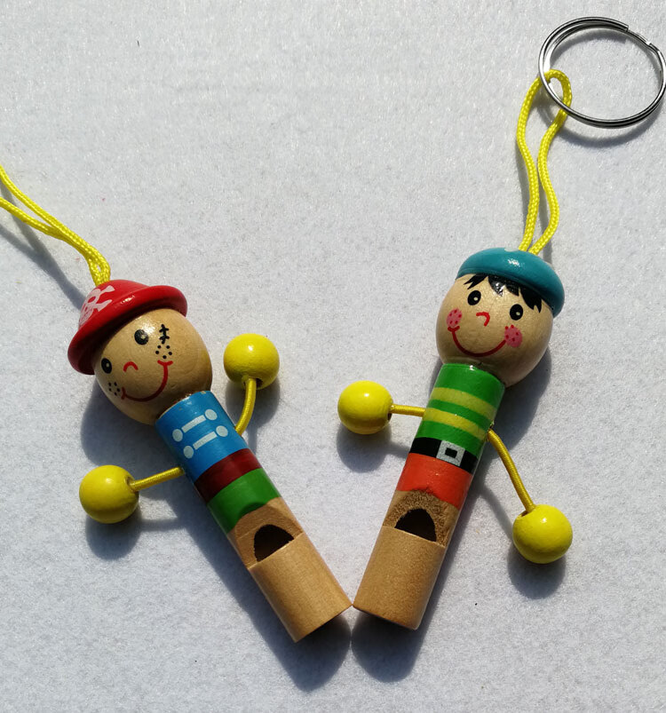 口哨儿童哨子玩具幼儿园吹小喇叭宝宝海盗口哨小玩具 挂绳配件长约38