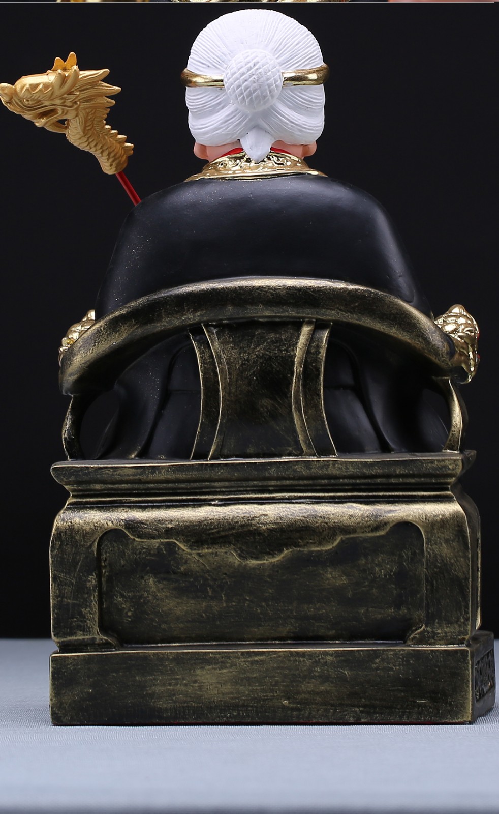 吉 黑老太太黑妈妈神像黑奶奶保家仙堂口供奉摆件树脂佛像 黑老太太