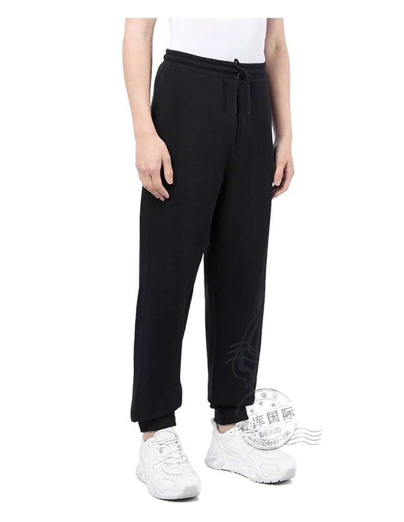 高田贤三kenzo裤子男士老虎头刺绣系带运动休闲小脚长裤fc55pa7574mo