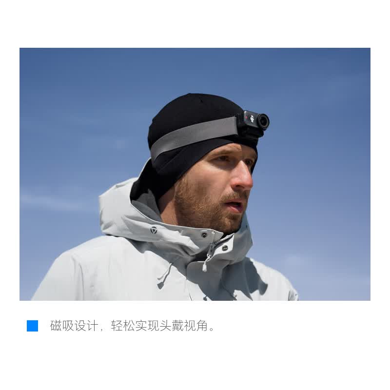 DJI Nano action camera accessory Nano magnetic headband thumbnail 2