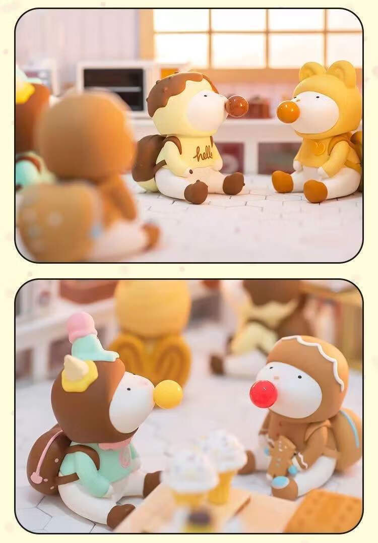 和平小店【白条】正版现货寻找独角兽repolar甜品系列盲盒确认款可爱