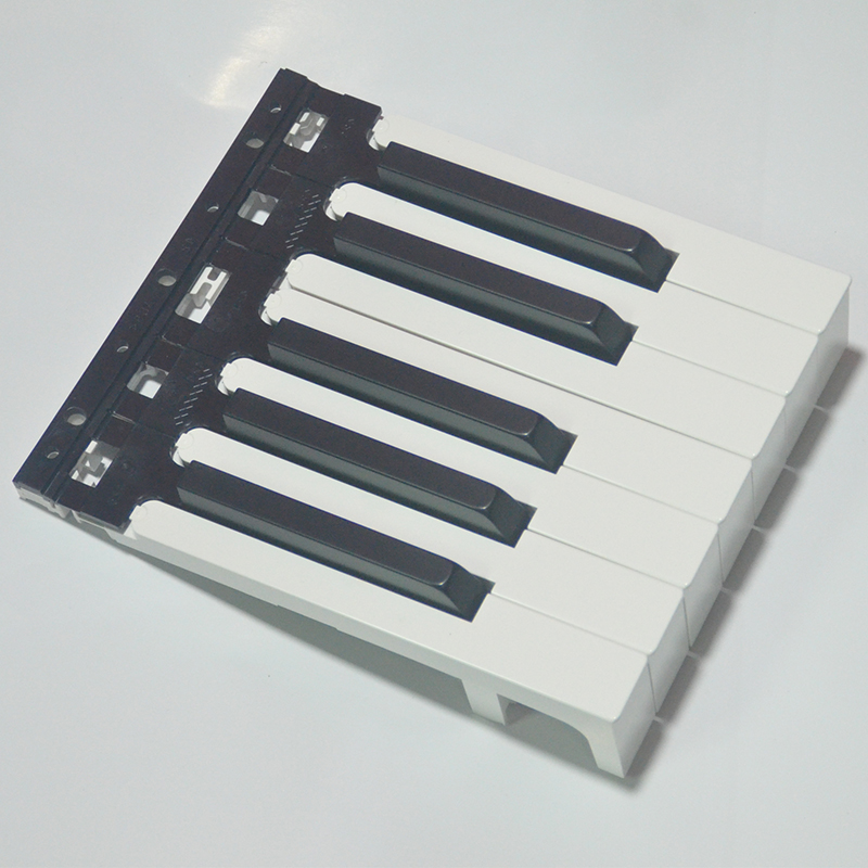 琴kb280/290psr-s550/s650/电钢琴等黑白键配件 一组12键电子琴【图片