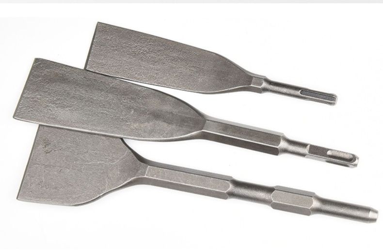 电锤电镐凿子方柄四坑凿加宽扁铲电镐头加宽电锤钻头铲头水 六角扁