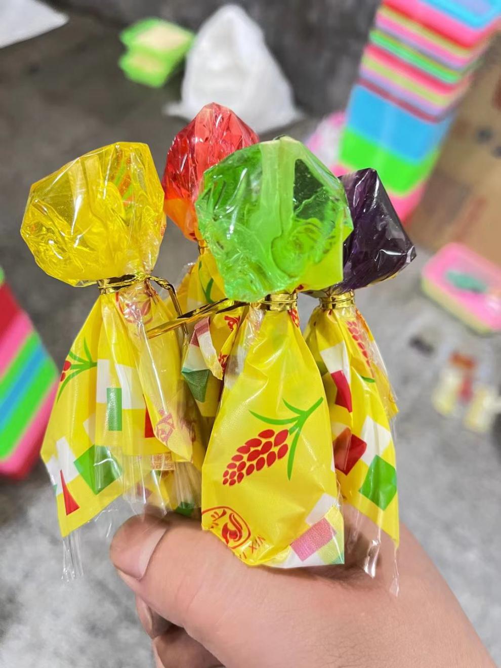 网红8090后筷子麦芽糖粘牙多彩糖童年时光甜蜜的回忆拉丝高粱饴筷子搅