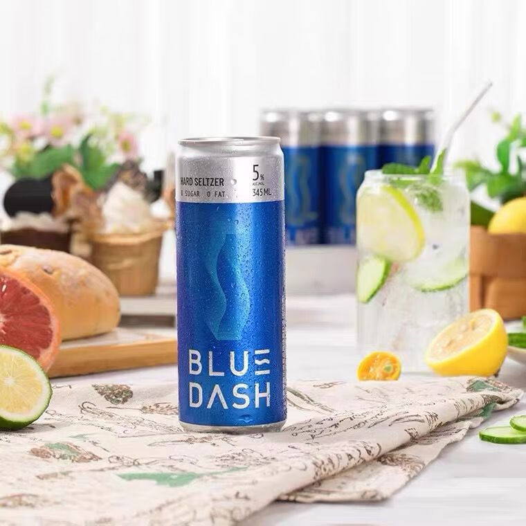 blue dash 布鲁大师5度沁爽青瓜青柠苏打酒少女低度微醺潮饮 青瓜味3