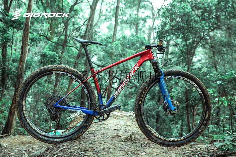 【原装进口】大石碳纤维一体把bigrock/大石/山地一体车把 碳纤维车把