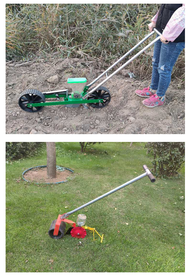 播种机播种菜籽蔬菜辣椒白菜油菜籽小型小颗粒多功能手动工具手拉式不