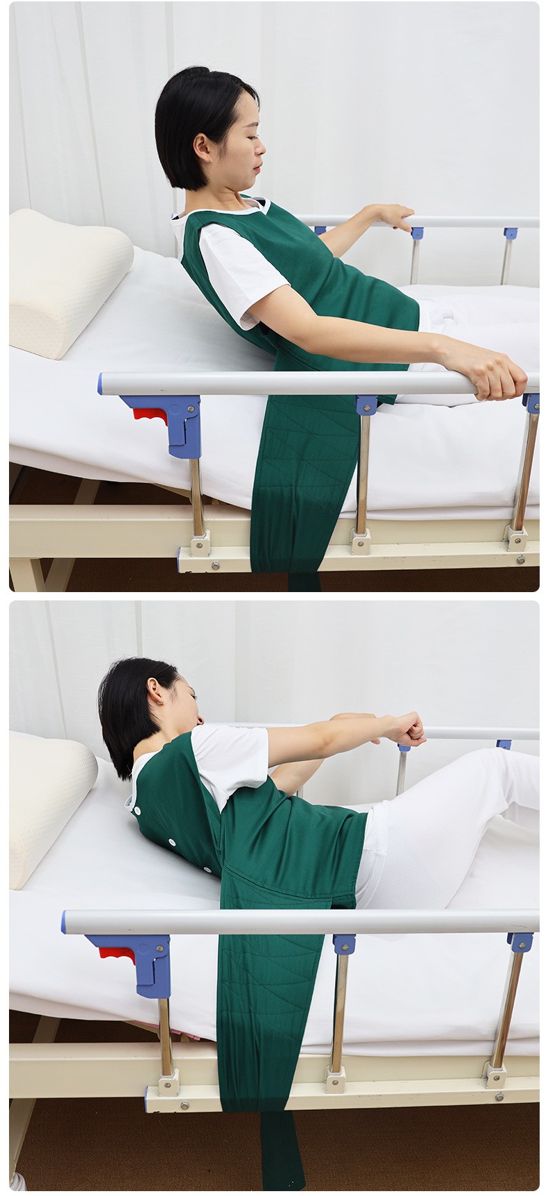 智妤精神病衣服保护性约束带束缚衣老人瘫痪痴呆卧床病人捆绑手脚固定