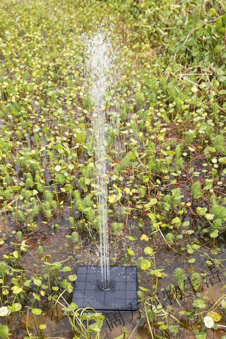 2w方形喷泉【升级款】不带电池 太阳能供电【图片 价格 品牌 报价】