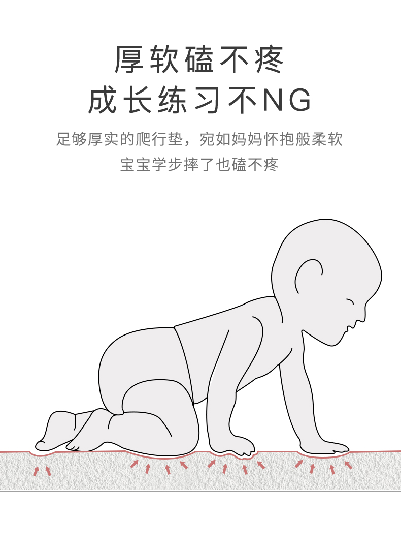 幼儿爬垫子简笔画图片