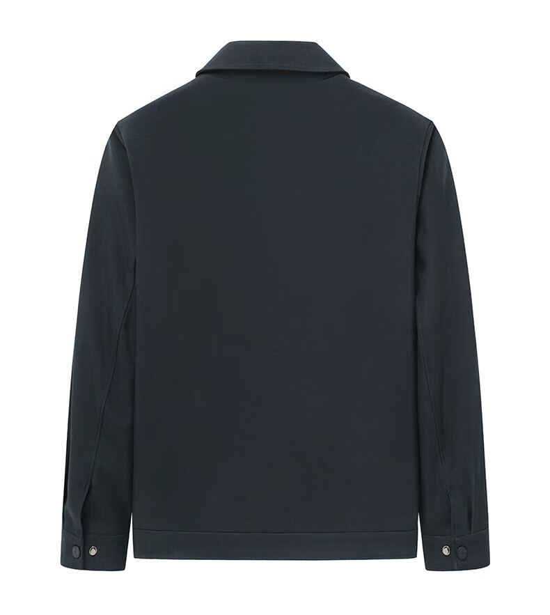 奥康休闲夹克外套爸爸秋装商务休闲夹克外套男春秋季中老年男士上衣服