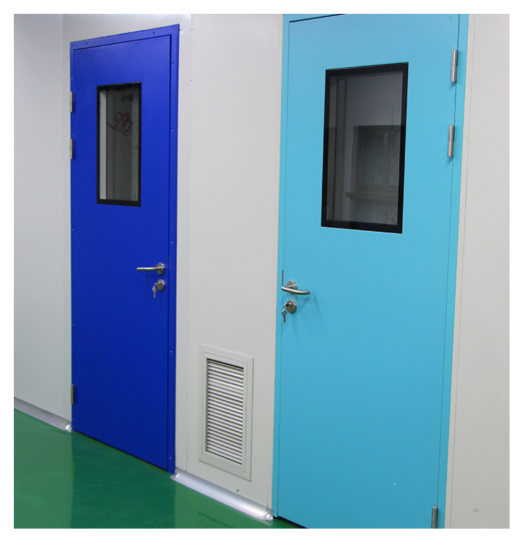 净化门钢制门无尘车间厂房实验室钢制密闭门医院通道病房门成品门 深