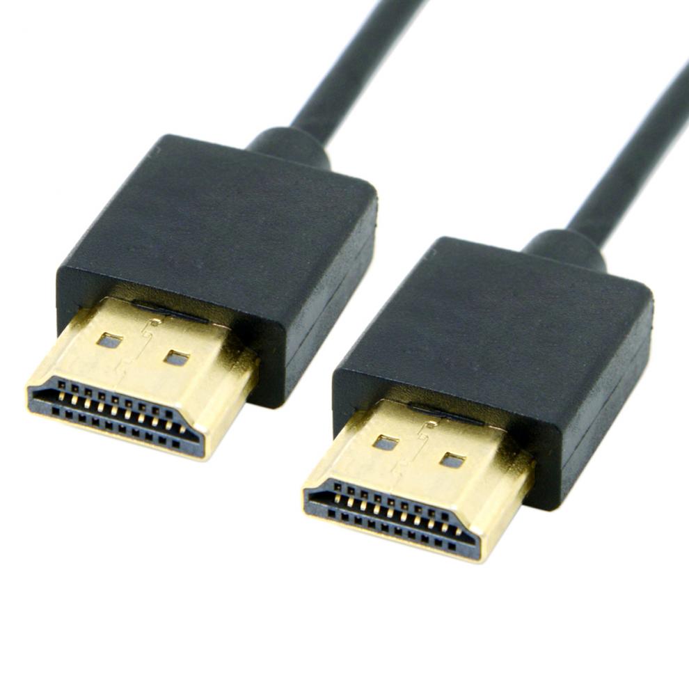 cy 超细 3mm hdmi公对公1.4版 支持3d 高清视频 hdtv 电视线