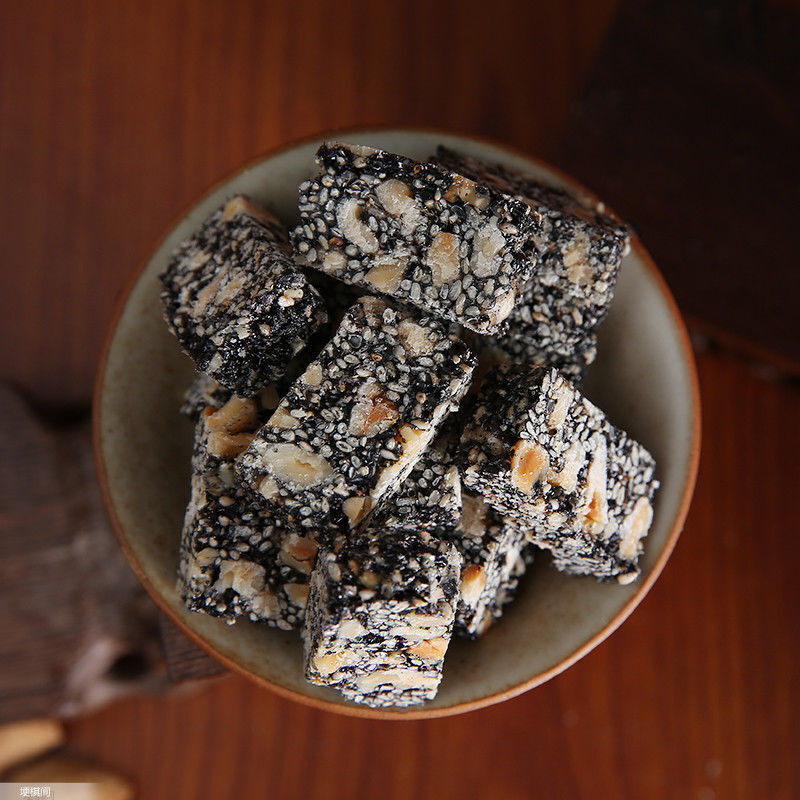 琦王花生 黑芝麻核桃酥 琦王花生奶糕 手工老式糕点香琦玉花 芝麻核桃