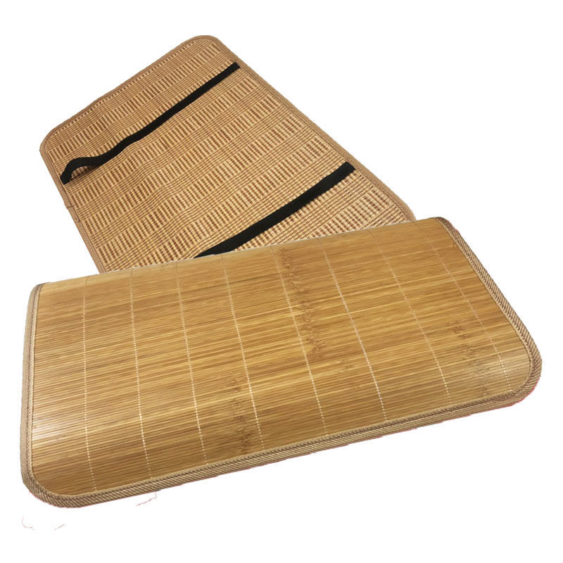 竹席枕头套 成人枕头套夏天装一只竹枕席一对夏季竹青枕片学生单人