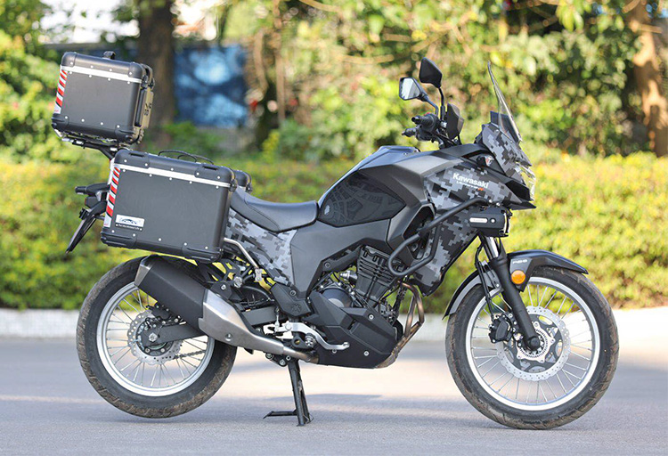 loboo萝卜边箱川崎x300边箱versys300铝合金边箱改装300x尾箱 标配