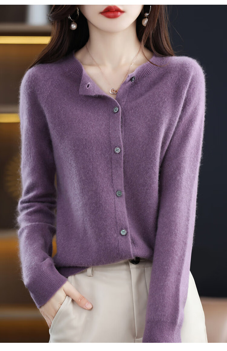 潮汕毛衣女秋季一线成衣开衫装羊毛针织衫士羊毛衫外套东莞大朗针织