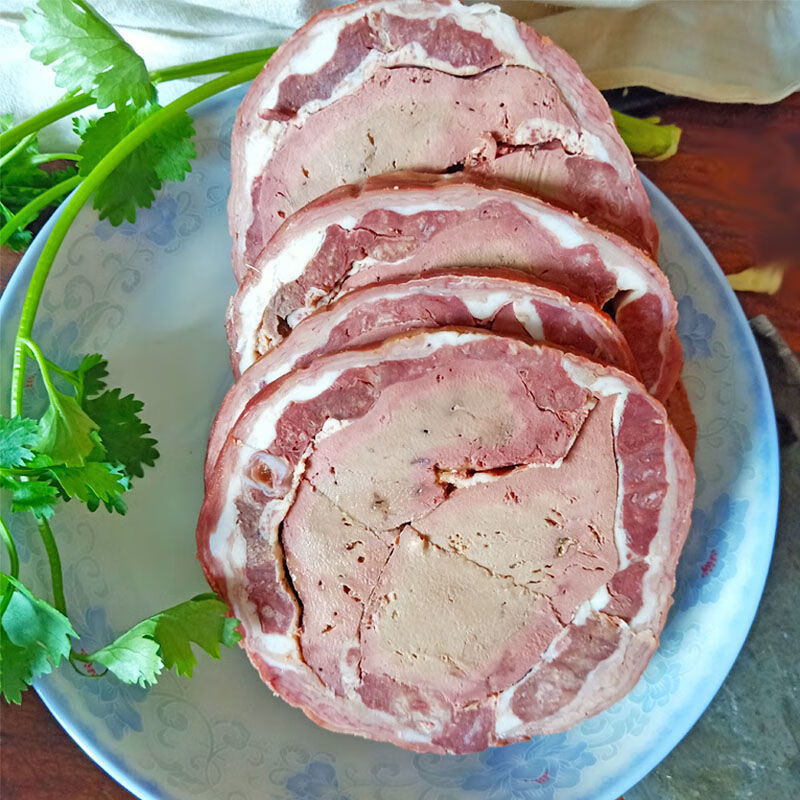 新绛猪卷子山西运城特产卤肉熟食下酒菜肉肠烩豆腐方便速食1斤 3个