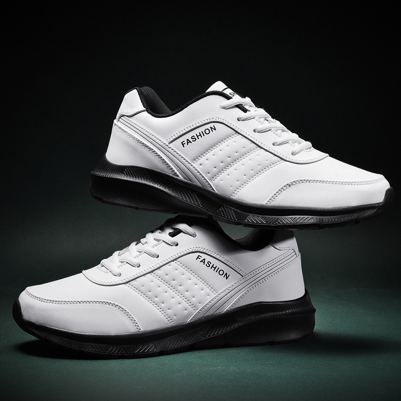 适合下雨穿的鞋男人波鞋中老年男士走步鞋长辈牌子老年鞋男爸爸鞋父亲